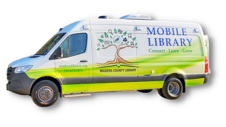 Madera County library book mobile